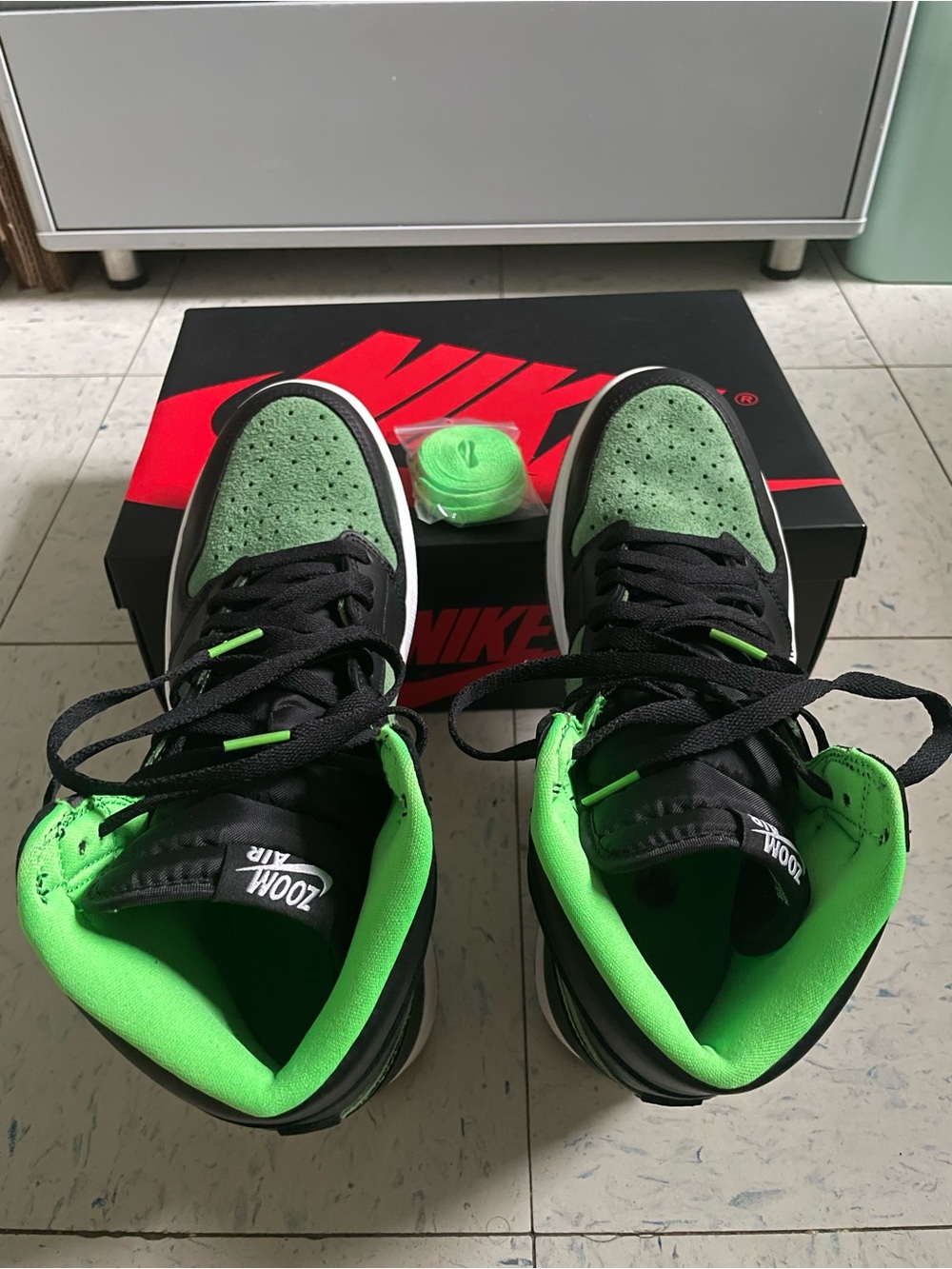 Jordan 1 Retro High Zoom Zen Green Men’s